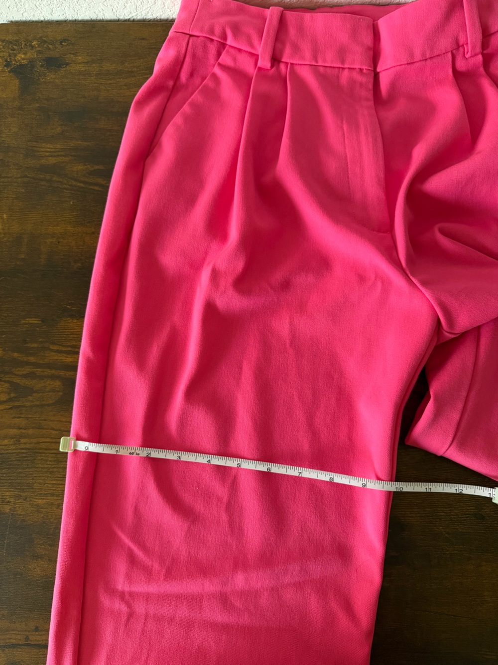 Favorite Daughter The Favorite Pant Pleat Pants in Pink Peacock Size 2 - Picture 7 of 8